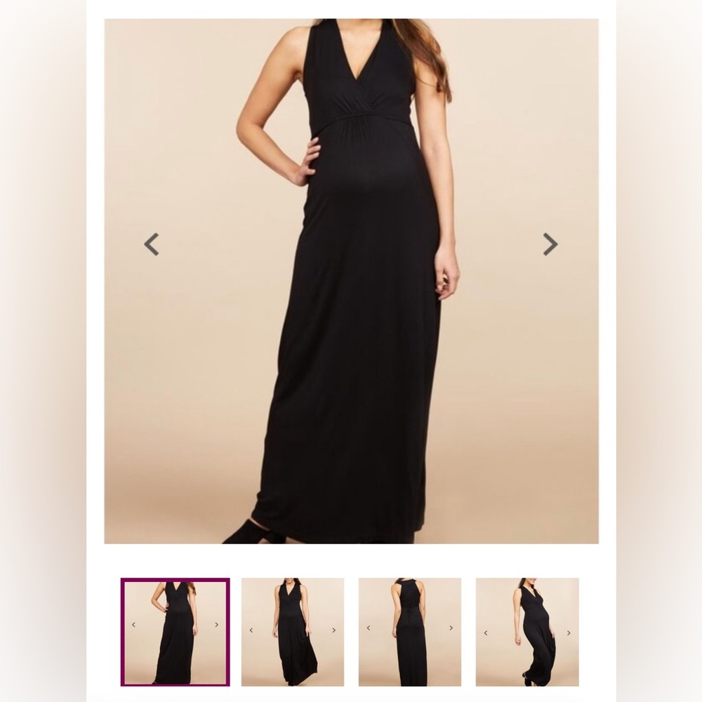 Motherhood Maternity tie back dress